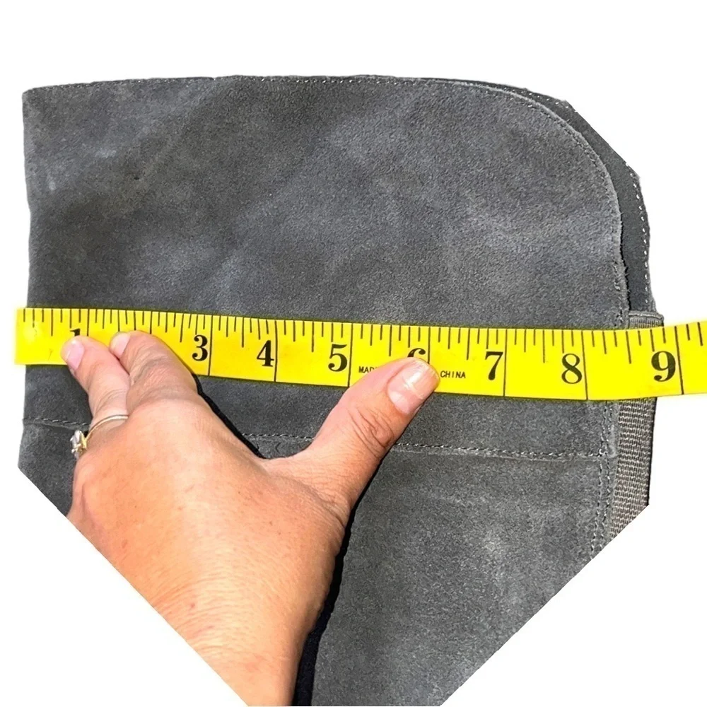 ▶️ Vince Camuto ◀️ Kochelda Suede Over the Knee Boots. Gray. Size 9.5